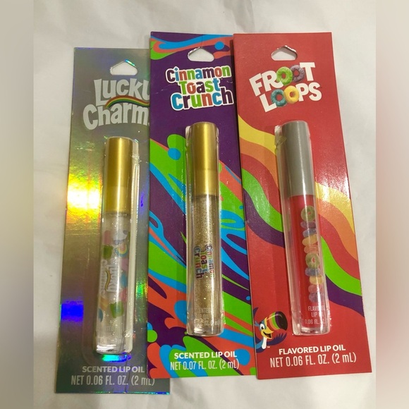 2pack‎ Breakfast Cereal flavored scented lip oils in 4 delicious flavors new - Picture 2 of 16